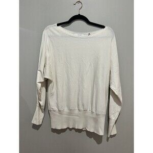Stitch Fix Lark & Ro Off White Boatneck Sweater - Large